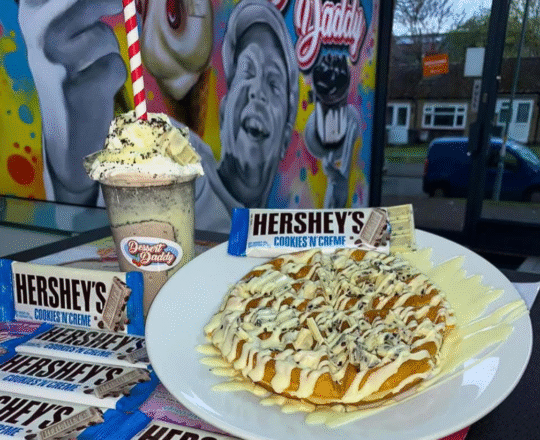 delicious chocolate covered waffles dessert daddy dothan alabama